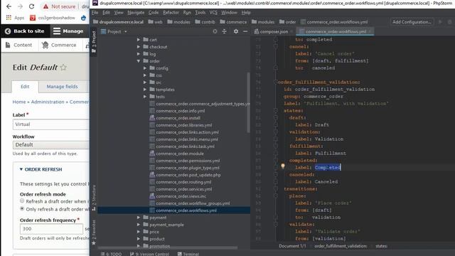 Создание товара виртуального, подготовка ч1 (Drupal Commerce 2 ур.15) смотреть онлайн