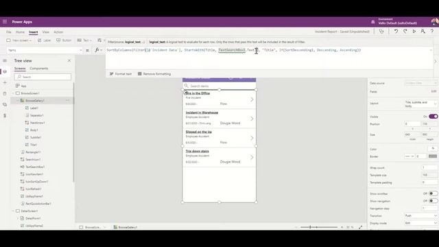 Microsoft PowerApps: Filter Gallery So Users Only See Their Items смотреть онлайн