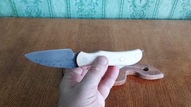 Два малых кухонных ножа из полотна двуручной пилы по дереву СССР. смотреть онлайн