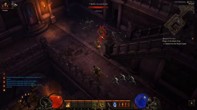 Diablo 3 Walkthrough Part 8: Tristram Cathedral Level 4 смотреть онлайн