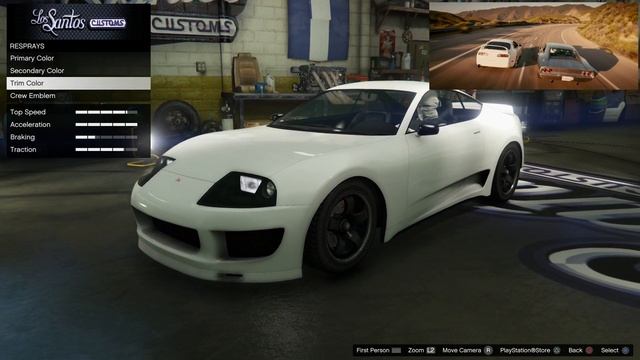 Fast and Furious 7 - Pauls's White Supra Build - Gta 5 смотреть онлайн