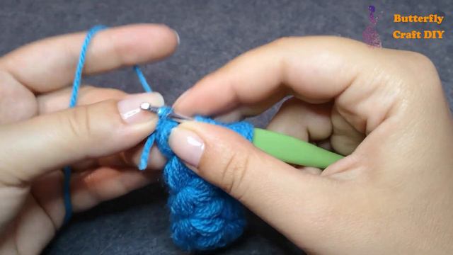 How to crochet Easy Jasmine Stitch for absolute beginners DIY Crochet blanked - Puffed Star Stitch смотреть онлайн