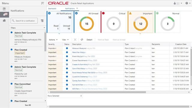 Retail Documentation–RPAS Cloud Edition: Notifications смотреть онлайн