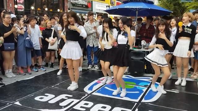 Рандом танцы К-ПОП, K-POP 1 Улицы Кореи, Сеул his is girl group Nature, the guest of AFSTARZ buskin смотреть онлайн