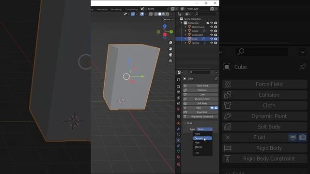 blender liquid simulation смотреть онлайн