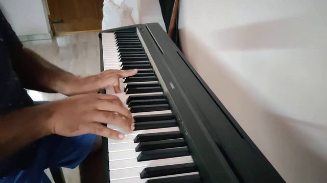 A Wednesday melody on piano | Yamaha P45 B смотреть онлайн