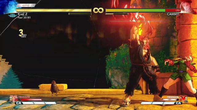 Street Fighter V season 5.5 - EPIC Akuma combo video смотреть онлайн