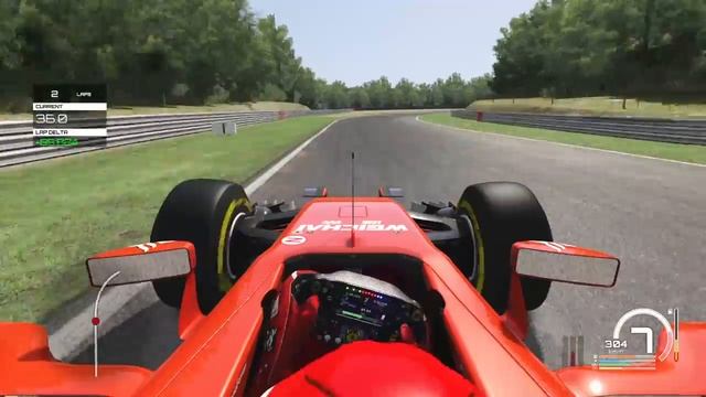 Assetto Corsa Ferrari SF15T Lap at Brands Hatch смотреть онлайн