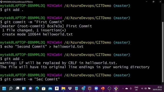 GIT Reset Hard - Undo Changes смотреть онлайн