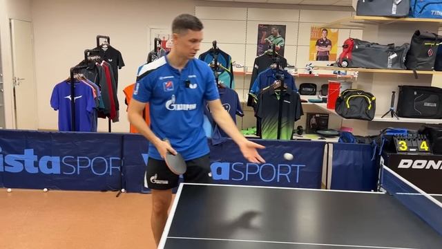 Подача и первый ход в настольном теннисе. Мастер-класс Алексея Ливенцова смотреть онлайн