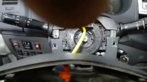 Замена подрулевого шлейфа Toyota Hilux.