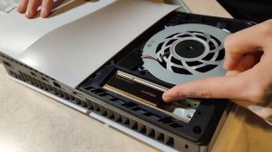 Установка Ssd в ps5 slim