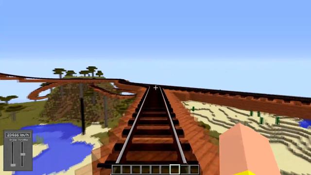 Minecraft Immersive Railroading Coaster смотреть онлайн