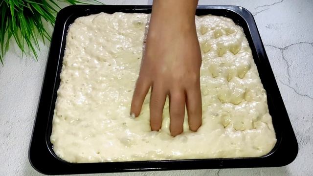 Жалею, что не Готовила так Раньше! Без замеса! Как в лучшей пекарне. Итальянский Хлеб ФОКАЧЧА смотреть онлайн