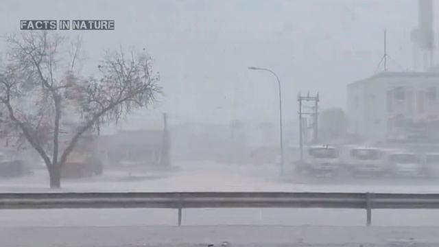 Flooding and Rainstorm sweeps half the city in Muscat, Oman смотреть онлайн