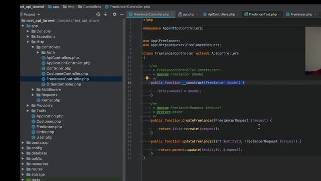 REST API на Laravel пишем сервис (service) - добавляем Unit тесты смотреть онлайн