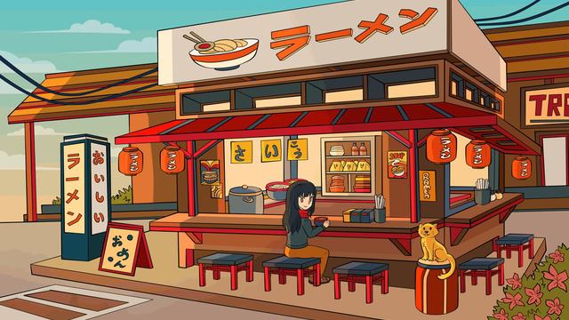 Ramen Shop 🍜 Lofi Saxophone Music 🍜 Enjoyable Lofi Saxophone Playlist by Cozy Girl смотреть онлайн