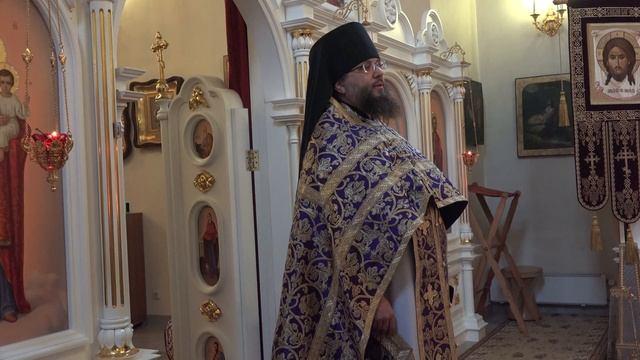 Проповедь в праздник Воздвижения Креста Господня 27 сентября 2015 смотреть онлайн