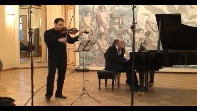 Beethoven Sonata No.1 Ivan Penchev, violin & Dimo Dimov, piano смотреть онлайн