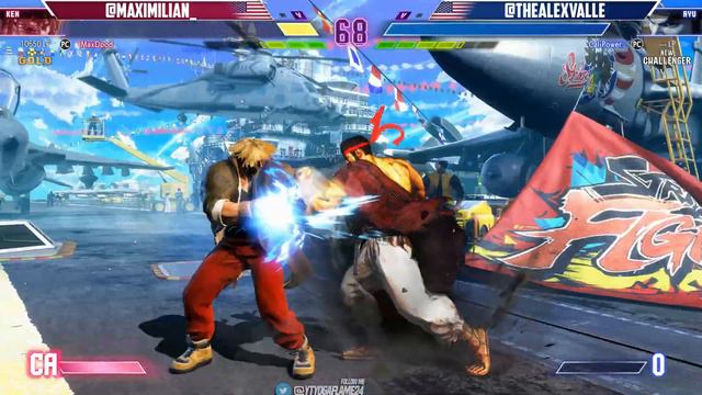SF6 ➣ ALEX VALLE ( RYU ) VS MAXIMILLION ( KEN ) Street Fighter 6 смотреть онлайн