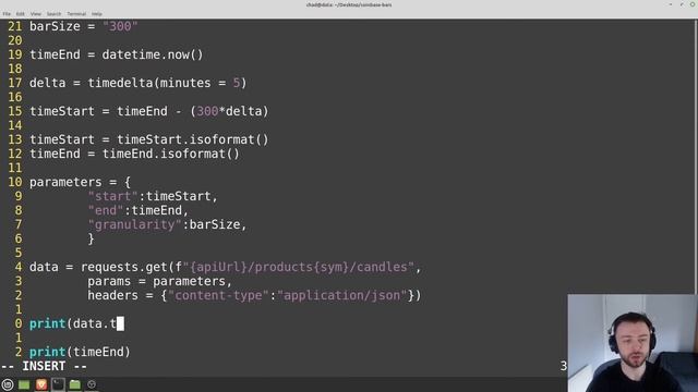 Get OHLC/Candlestick data from Coinbase pro historical API in Python смотреть онлайн