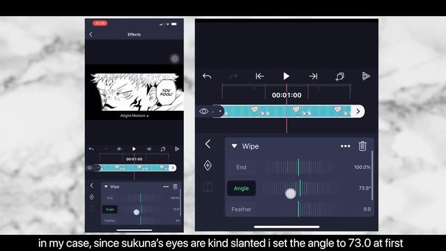 [alight Motion]: Manga Eye Animation | Tutorial