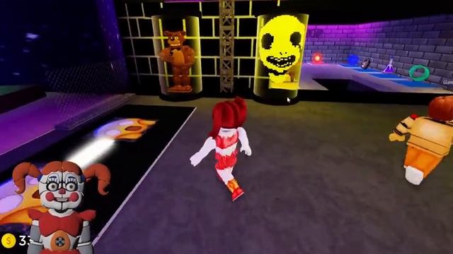 Circus Baby and Glamrock Freddy Play INSANE ELEVATOR in ROBLOX смотреть онлайн