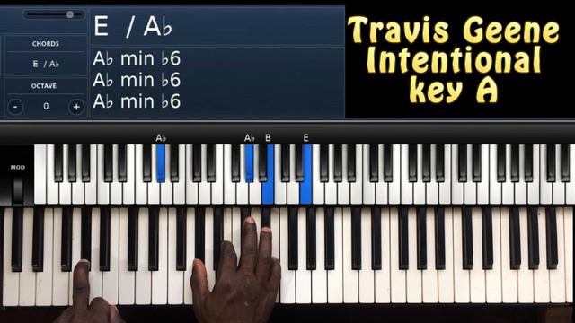 Travis Green INTENTIONAL Piano Chords For Beginners смотреть онлайн