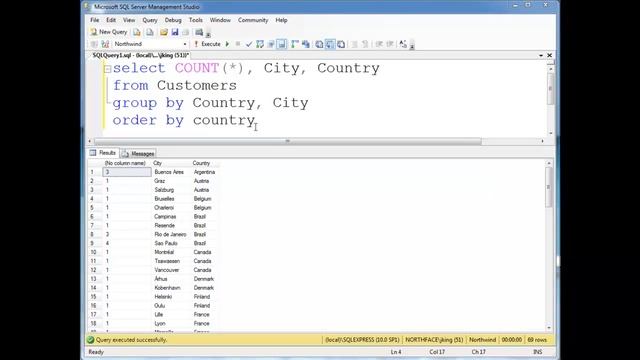 SQL GROUP BY vs. ORDER BY смотреть онлайн