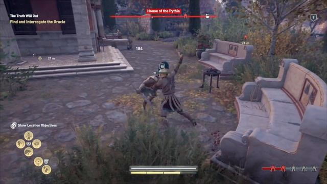 Assassin's Creed Odyssey - The Truth Will Out - find and interrogate the oracle смотреть онлайн