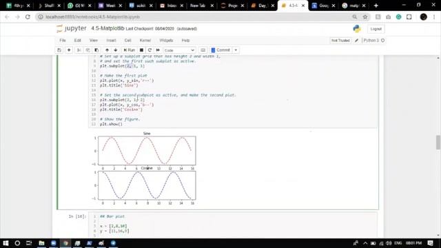 #10 Mathplotlib: Data Visualisation смотреть онлайн