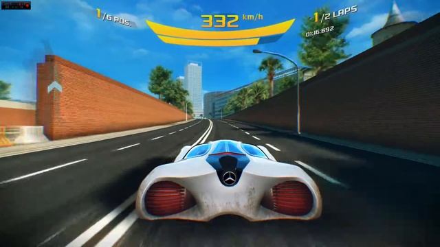 Asphalt 8: Airborne (PC) - Mercedes benz Biome - Gameplay (1080p 60fps) смотреть онлайн