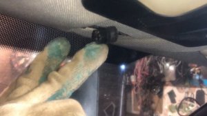 Как снять салонное зеркало Мерседес w210