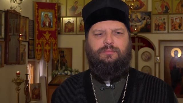 Рождественское поздравление иерея Сергия Белякова – настоятеля храма Архангела Михаила села Вирга смотреть онлайн