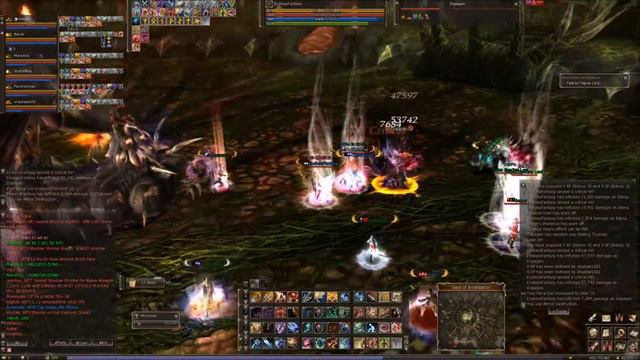 Lineage 2 - Epic Istina - Random party- Tyrr Titan Gamplay смотреть онлайн