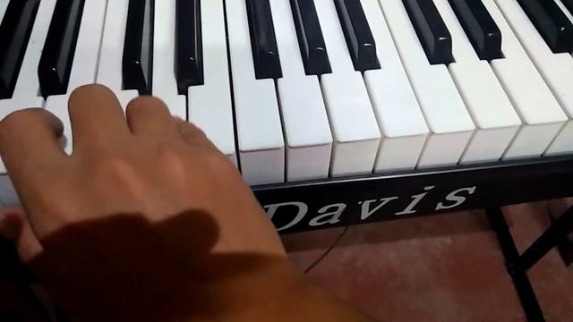 Single Finger Substitution 002 #easy piano lesson смотреть онлайн