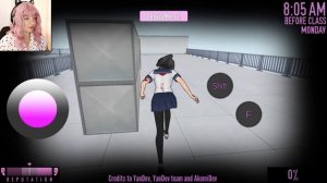 Яндере симулятор на телефон - обновление в Yandroid Simulator