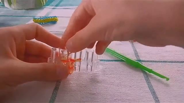 Браслет "Колосок" / Плетение из резиночек / Эko loom смотреть онлайн