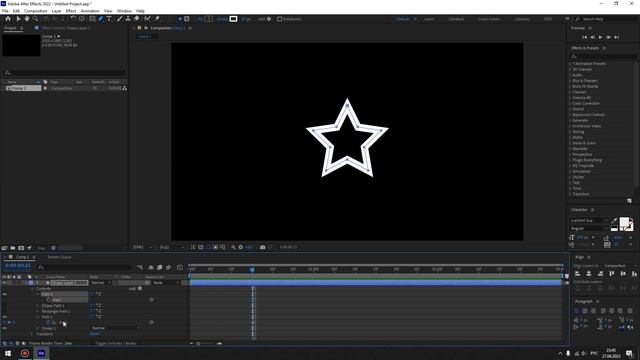 Как сделать Анимацию фигур в After Effects - Урок After Effects смотреть онлайн