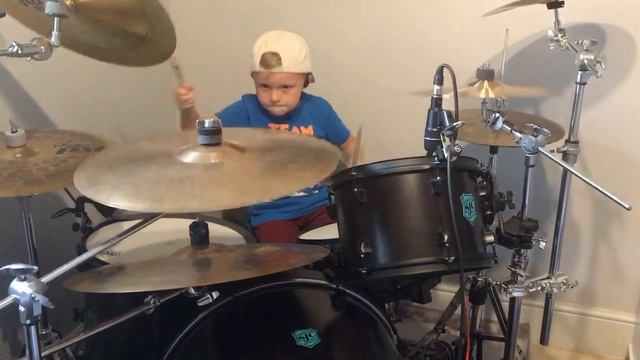 Slipknot - Disasterpiece Drum Cover. Caleb H -age 5