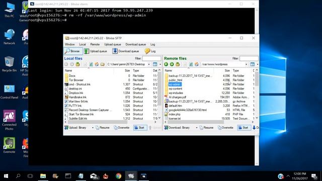 How to delete folders using Bitvise SSH смотреть онлайн