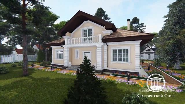 Дизайн проект фасада дома, г. Самара смотреть онлайн
