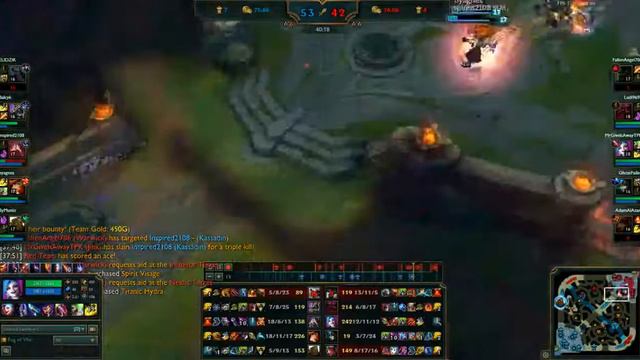 Jinx+Nami+Bloodthirster With Spirit Visage = Easy Comeback смотреть онлайн