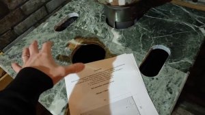 "Самодельная " облицовка из змеевика, для банной печи ч.2 - Как делал, что не так