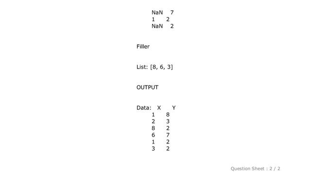 Pandas : Replace NaN values of pandas.DataFrame with values from list смотреть онлайн