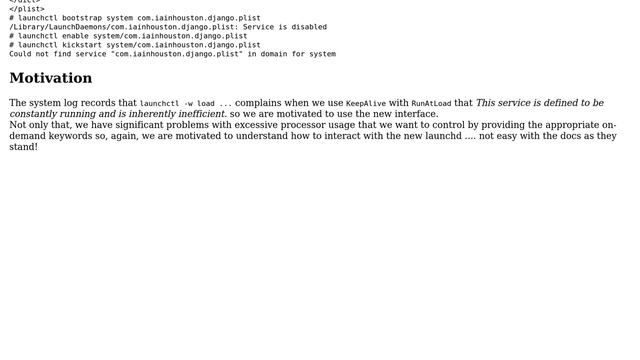 Apple: How do I associate a launchd 2 plist with its domain and service targets? (2 Solutions!!) смотреть онлайн