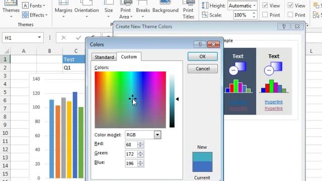 Excel - Create custom Theme Colors: Episode 1680 смотреть онлайн