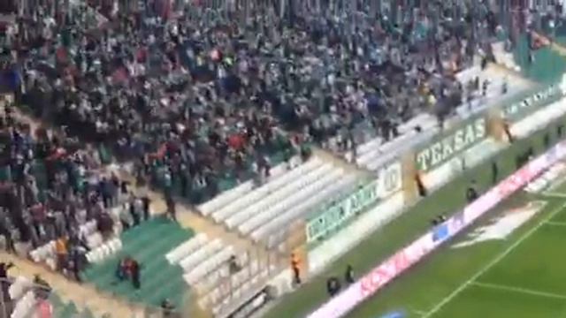 Bursaspor tribün çekim( Mikel Agu ) смотреть онлайн