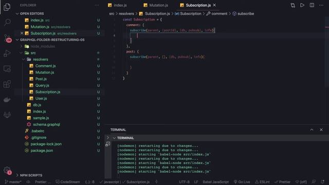 Creating Graphql Subscription and Testing Subscriptions #12 смотреть онлайн