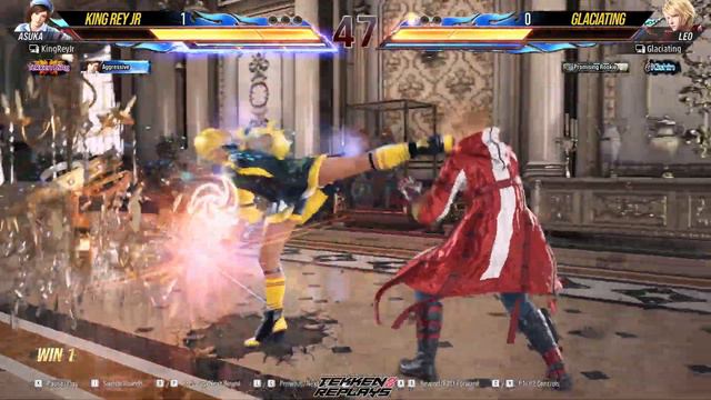 T8 🔥 Glaciating (Leo) vs KingReyJr (Asuka) 🔥 Tekken 8 смотреть онлайн